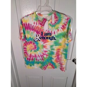 Barbie The‎ Movie 2023 I Am Kenough KEN Tie Dye T-Shirt Women's Size Large New
